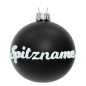 Preview: Christbaumkugel_personalisiert_schwarz