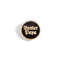 Preview: "Bester Papa" Woid-Brosche Holz