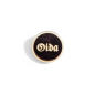 Preview: "Oida" Woid-Brosche Holz