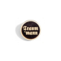 Preview: "Traummann" Woid-Brosche Holz