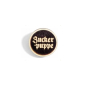 Preview: "Zuckerpuppe" Woid-Brosche Holz