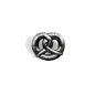 Preview: "Breze" Brosche-Metall-Motiv