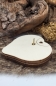 Preview: Geldgeschenk Holz - Herz mit Katze Weihnachten bedruckt