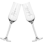 Preview: Geschenk, Sektglas, Glas, Champagnerflöte, personalisiertes Sektglas, Geschenkidee, individuelle Gravur, Hochzeitsgeschenk, Geburtstagsgeschenk, Lasergravur, spülmaschinenfest, Woidladinger.de