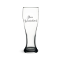 Preview: Personalisiertes Weißbierglas mit Wunschtext - Erhältlich bei Woidladinger.de