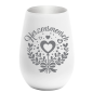 Preview: Graviertes Windlicht ''Herzensmensch'' aus Glas – Perfektes Geschenk in verschiedenen Farben
