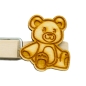 Preview: Bayerisches Glupperl mit Teddybär-Applikation für unvergessliche Momente – Jetzt bei Glubbal.shop erhältlich!