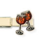 Preview: Traditionelles Glupperl mit aperol-Applikation - Erhältlich bei Glubbal.shop