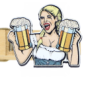 Preview: "Personalisiertes Glubbal-Biermadl für einzigartigen Stil"