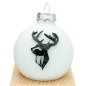 Preview: 6cm Baumkugel Acryl Hirsch