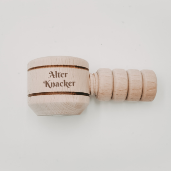 Nussknacker Rustikal aus Holz natur