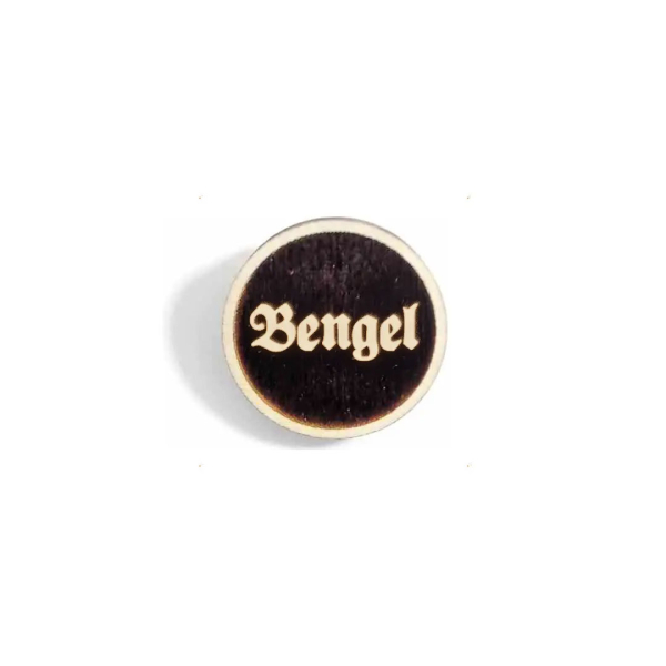 "Bengel" Woid-Brosche Holz
