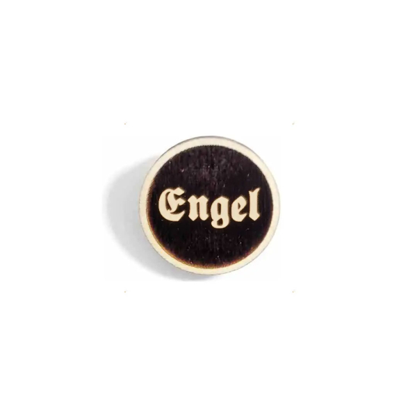 "Engel" Woid-Brosche Holz