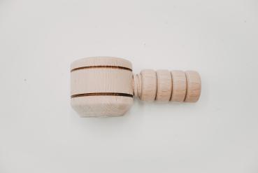 Nussknacker Rustikal aus Holz natur