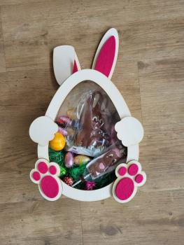Osternest, Bayern, personalisierbar, Laser-Gravur, Geschenkartikel, Holzkiste, Kinder, Dekoration, einzigartig, Wiederverwendbar, Schmuck, Haarspangen, originell