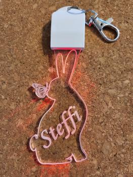 Geschenk Anhänger LED Ostern
