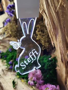 Schmetterling Hase Ostern Geschenk