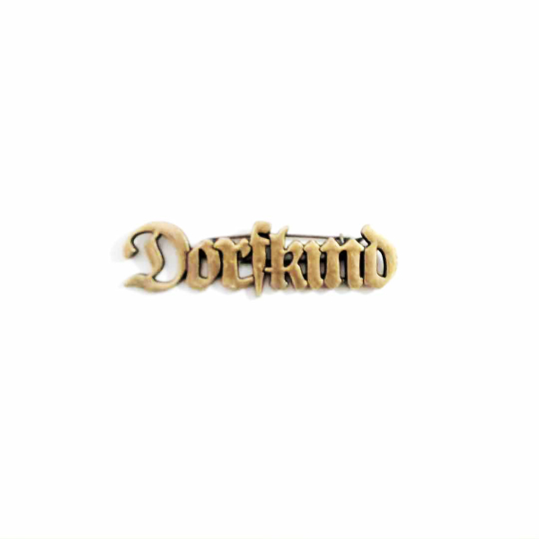 "Dorfkind" Metall-Brosche