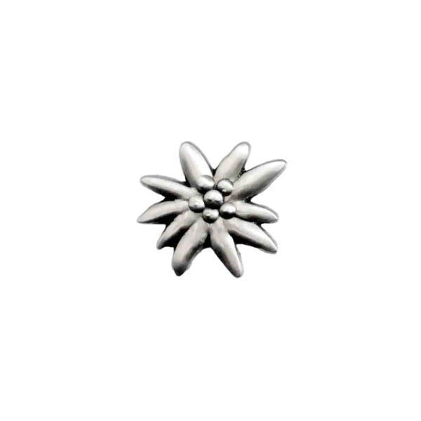 "Edelweiß" Brosche-Metall-Motiv