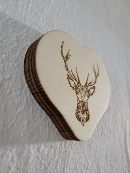 Bayern Geschenk, Lasergravur, Personalisiertes Osterei, Naturholz, Geldgeschenk, Dekoration, Geheimfach, Woidladinger