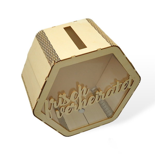 Personalisierte Box für die Hochzeit