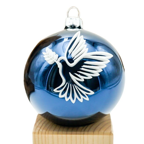 Weihnachtsbaumkugel Friedenstaube