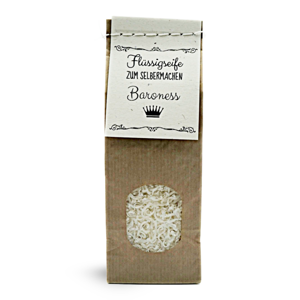 "Flüssigseife zum Selbermachen - BARONESS mit Lindenblüten Duft - Jetzt bei Woidladinger.de entdecken!"