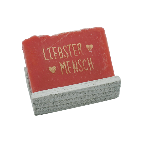 Erfrischende Wohlfühlseife für deinen Lieblingsmenschen - erhältlich bei Woidladinger.de